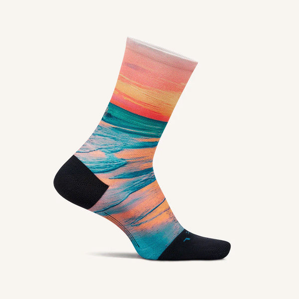 Elite Light Cushion Mini Crew - Sunset Glow